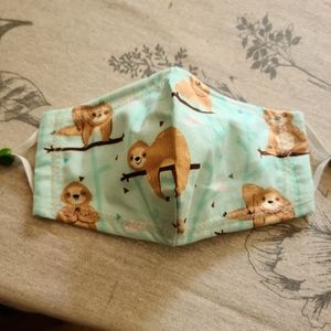 Women's Sloth Face Mask